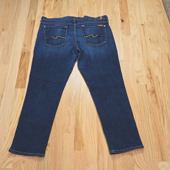 7 for all mankind women's Josefina women's skinny boyfriend jeans - Picture 8 of 9